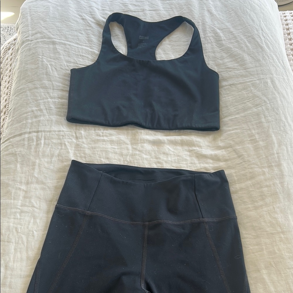 Girlfriend Collective Sports Bra and High Waist Leggings Set